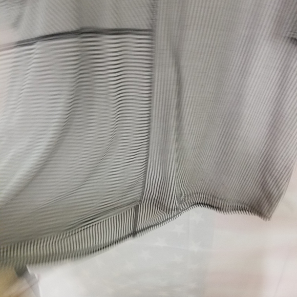 C est 1946 Black White Striped Tie Sleeve - Picture 4 of 7